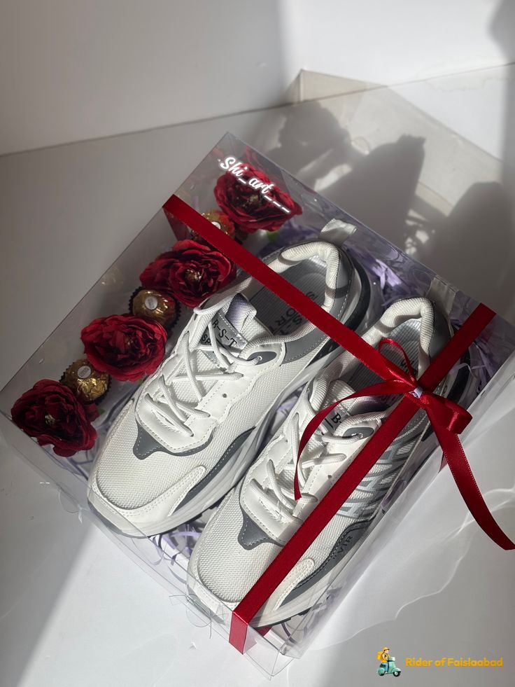 Acrylic Box with Shoes